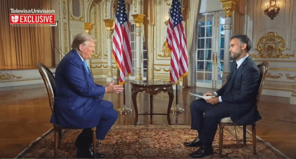 Donald Trump Interview with Univision: Great Interview With Amazing ...