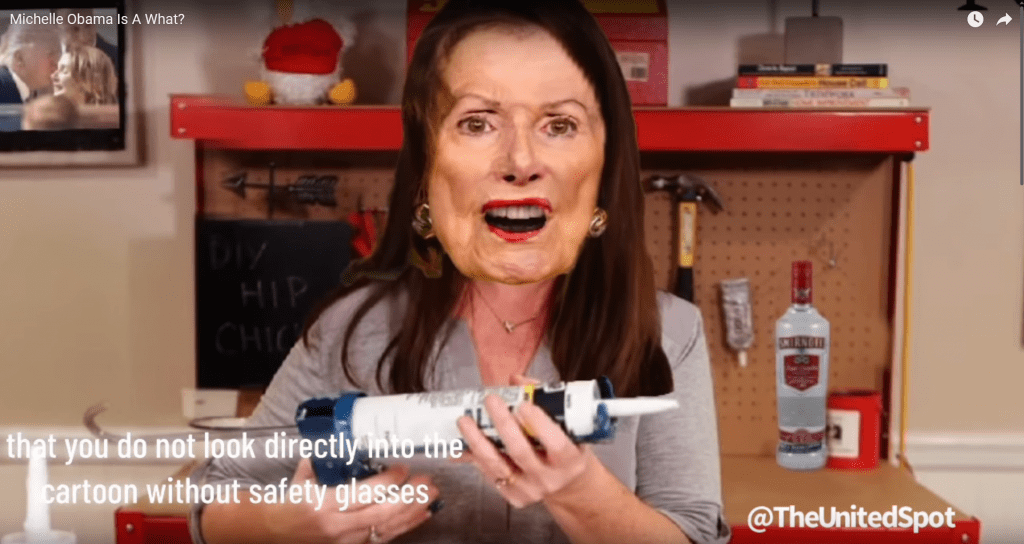Nancy Talks Caulk And Michelle Obama Is A What? - The Deplorable Patriot
