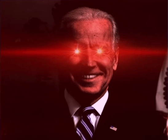 Red Eyed Biden